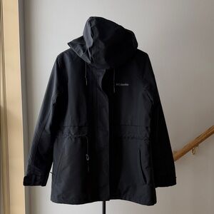 Columbia Black Women’s Drop Ridge Interchange 3-in-1 Jacket *Outer Layer Only*